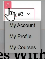 Dynamic Menu Items - profile image - unlock menu item