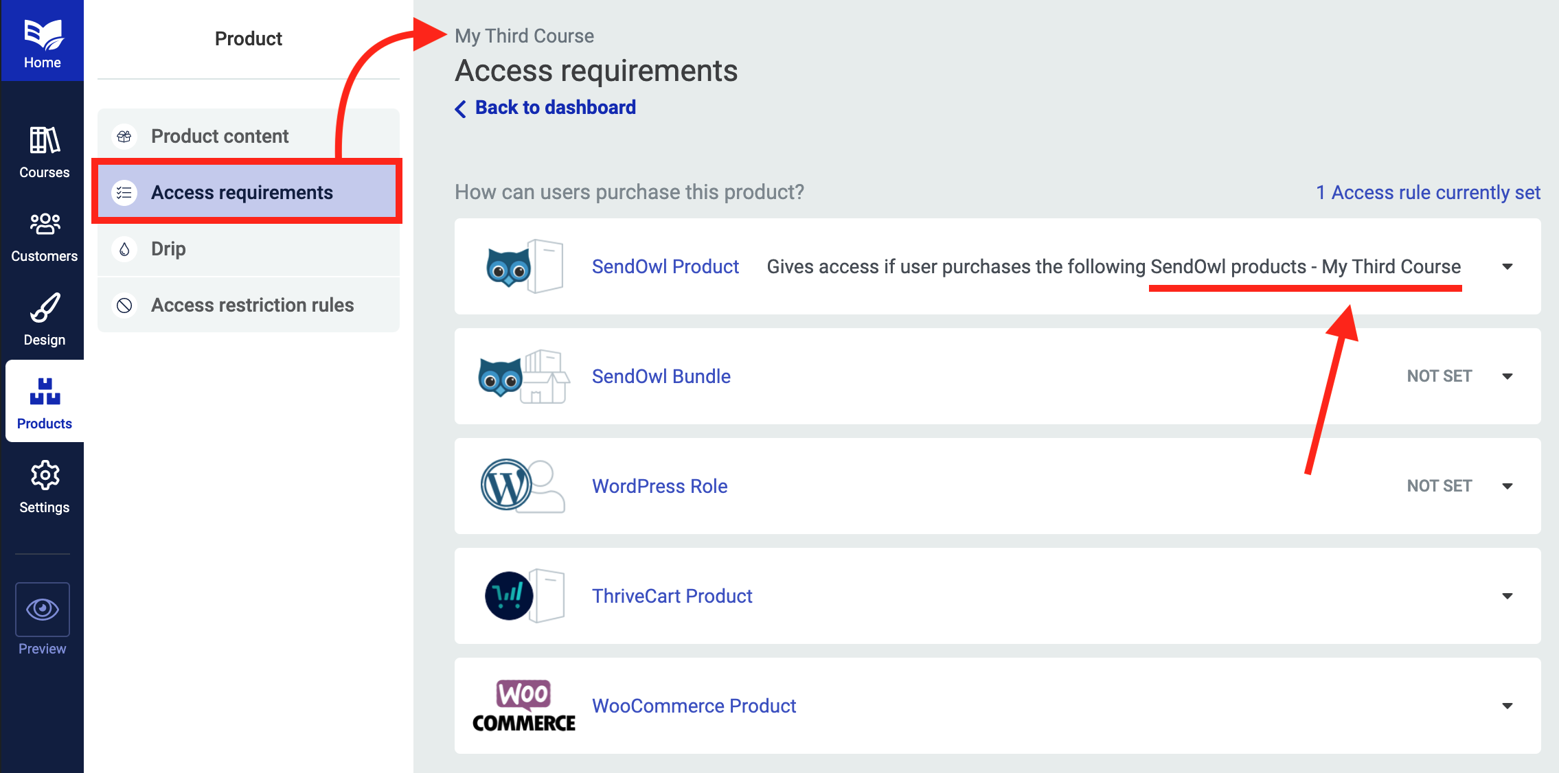 SendOwl Access - After Update