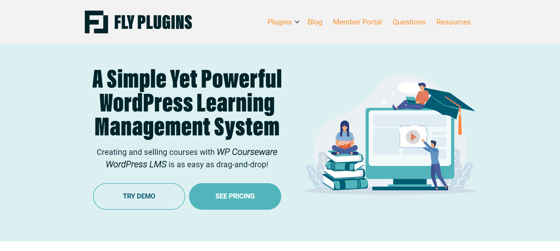 WP CourseWare splashpage